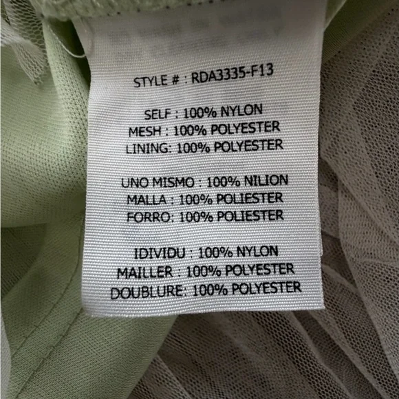 Anthropologie sage green mini dress Size Small - Picture 10 of 10